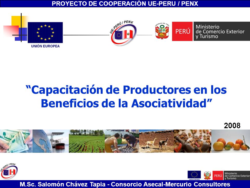 Capacitación de Productores en los Beneficios de la Asociatividad