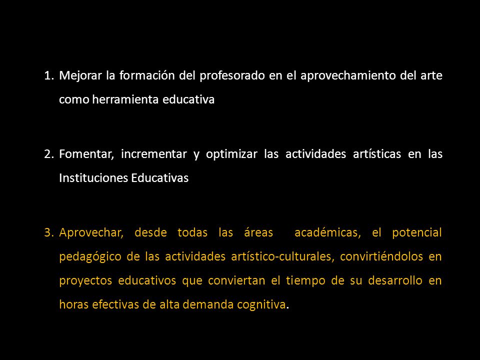Mejorar la formación del profesorado en el aprovechamiento del arte como herramienta educativa