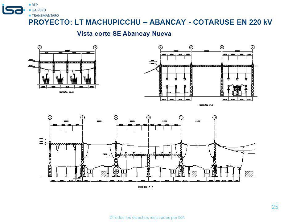 PROYECTO: LT MACHUPICCHU – ABANCAY - COTARUSE EN 220 kV