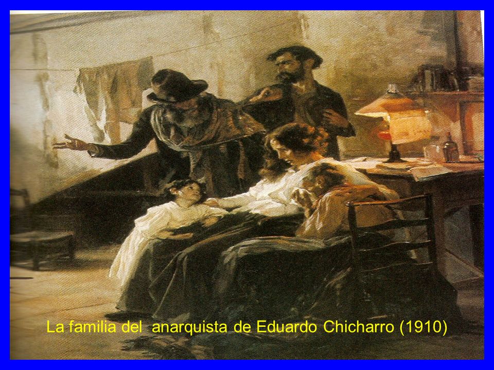 La familia del anarquista de Eduardo Chicharro (1910)