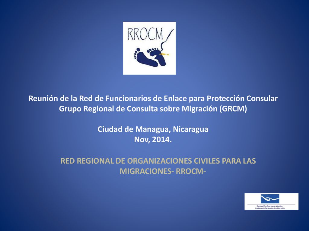 Reunión de la Red de Funcionarios de Enlace para Protección Consular