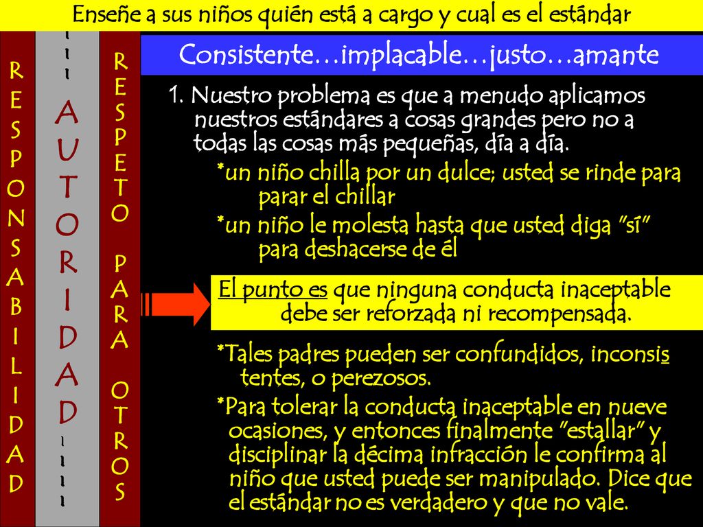 A U T O R I D Consistente…implacable…justo…amante - - -