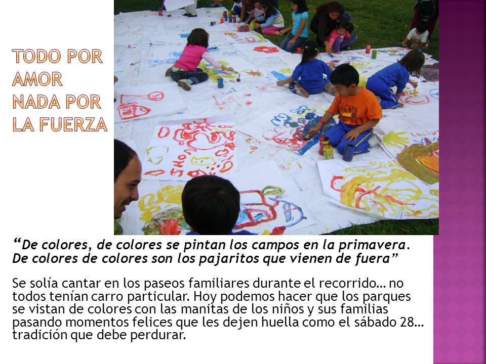 Todo por Amor nada por la fuerza