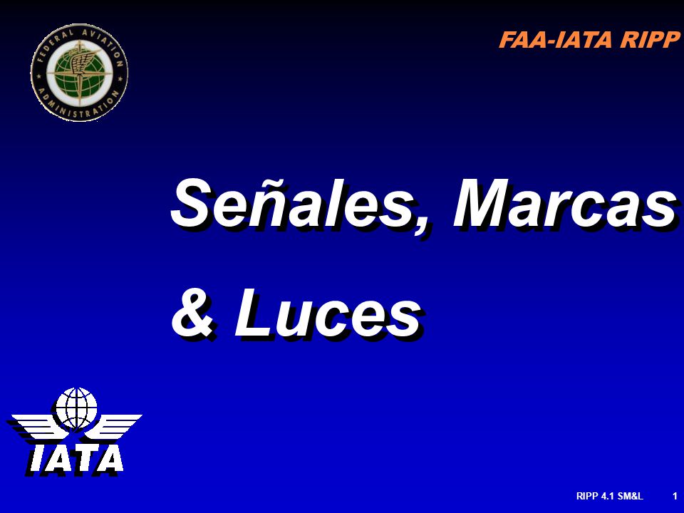 Señales, Marcas & Luces RIPP 4.1 SM&L