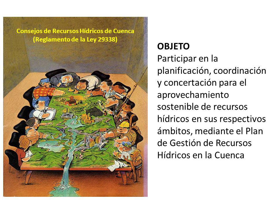 Consejos de Recursos Hídricos de Cuenca