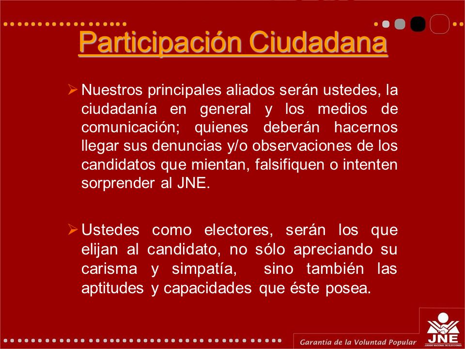 Participación Ciudadana