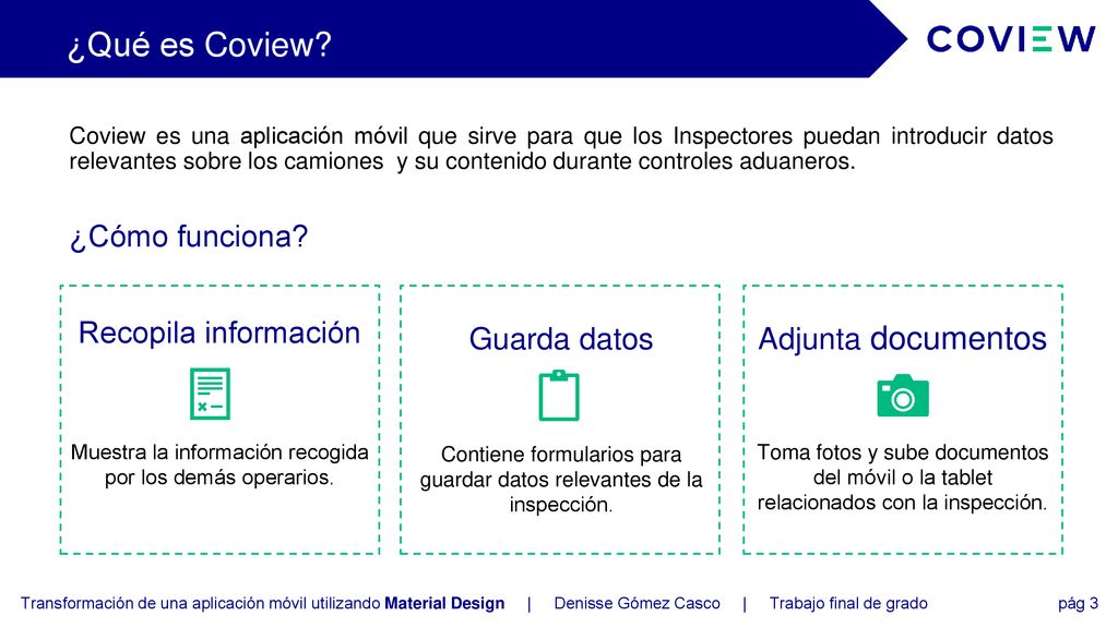 ¿Qué es Coview ¿Cómo funciona Recopila información Guarda datos