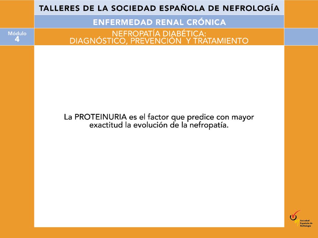 Sin embargo, siendo importante el estricto control de la PA, no es menos importante la reducción de la proteinuria.
