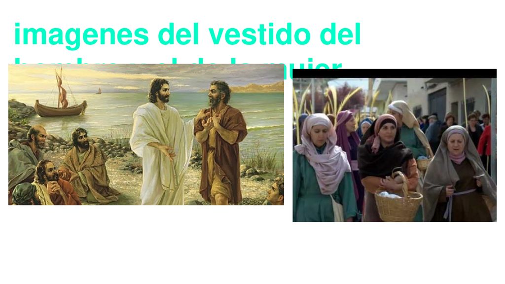 imagenes del vestido del hombre y el de la mujer