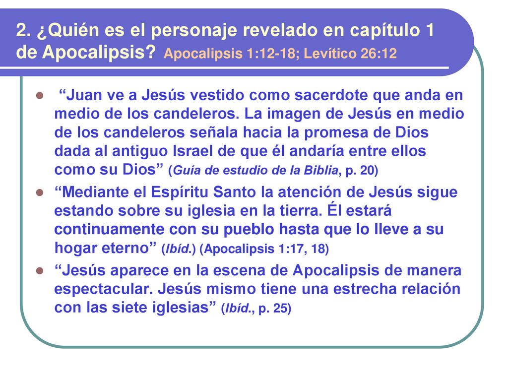2. ¿Quién es el personaje revelado en capítulo 1 de Apocalipsis