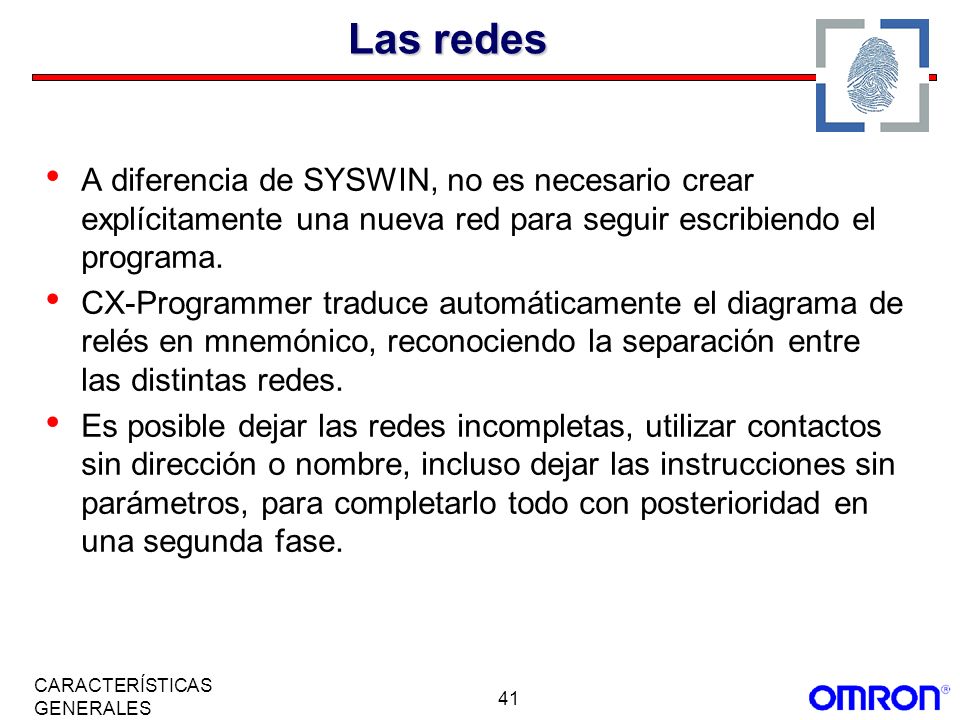 Las redes A diferencia de SYSWIN, no es necesario crear explícitamente una nueva red para seguir escribiendo el programa.