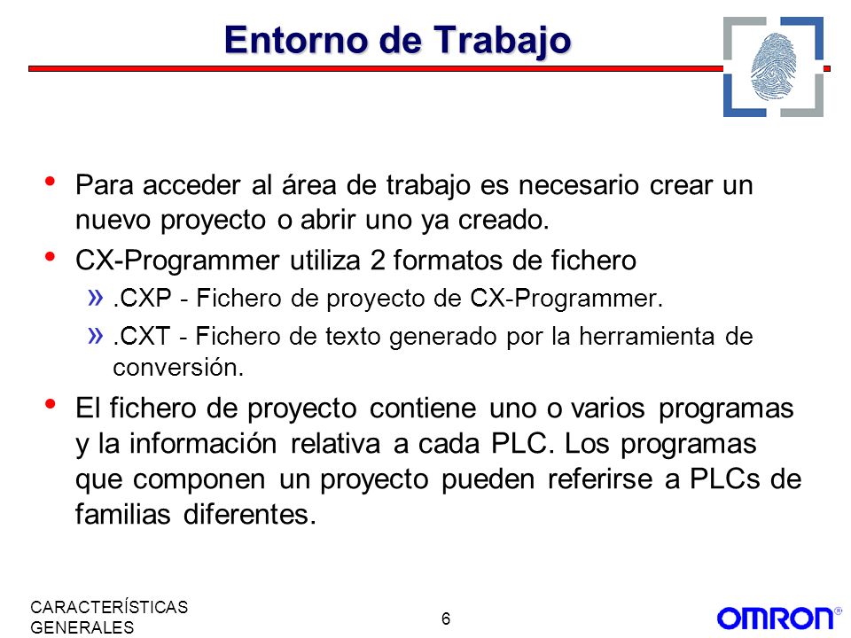 Entorno de Trabajo Para acceder al área de trabajo es necesario crear un nuevo proyecto o abrir uno ya creado.
