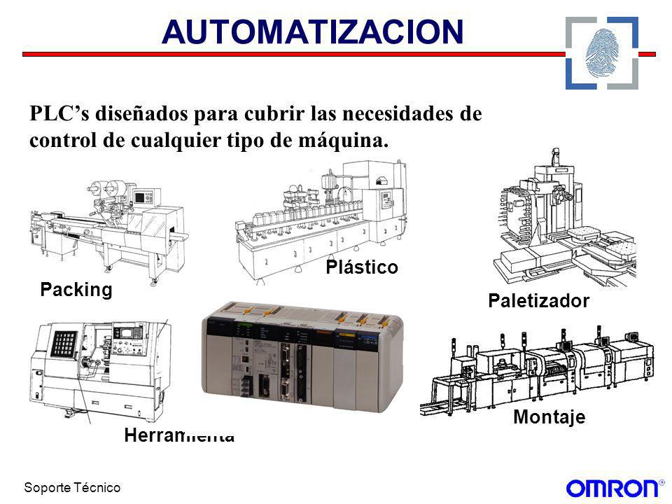 AUTOMATIZACION PLC’s diseñados para cubrir las necesidades de control de cualquier tipo de máquina.