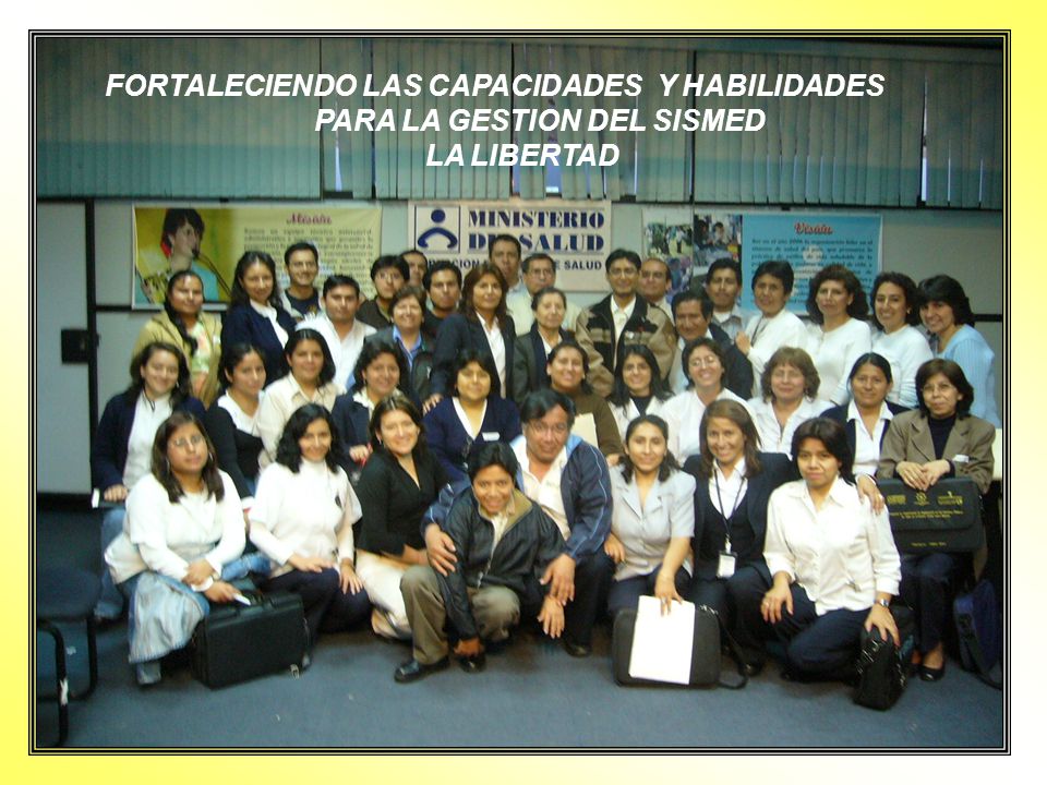 FORTALECIENDO LAS CAPACIDADES Y HABILIDADES PARA LA GESTION DEL SISMED