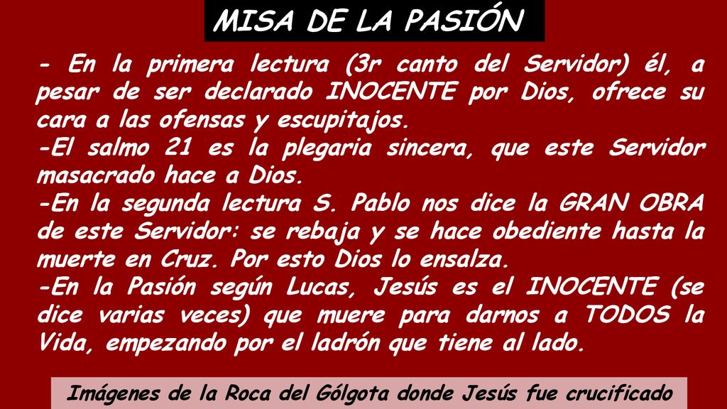 Imágenes de la Roca del Gólgota donde Jesús fue crucificado