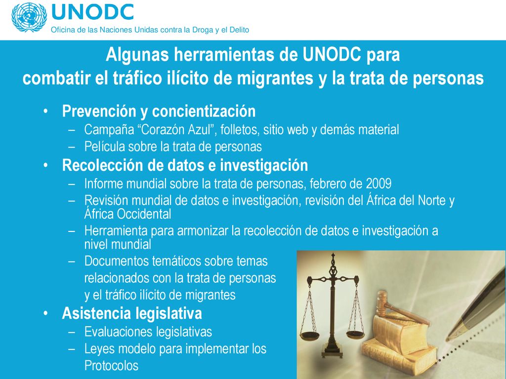 Oficina de las Naciones Unidas contra la Droga y el Delito