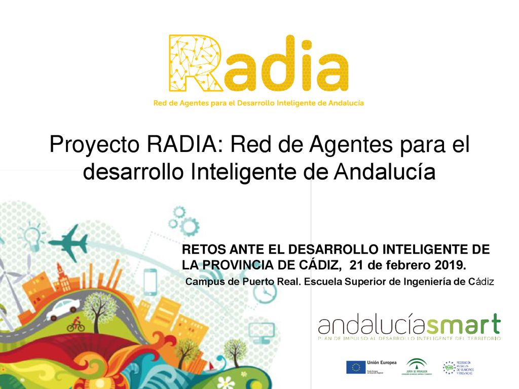 Proyecto RADIA: Red de Agentes para el desarrollo Inteligente de Andalucía