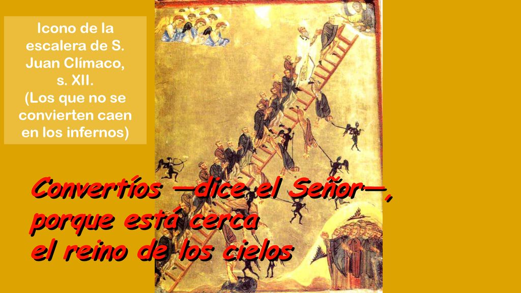 Convertíos —dice el Señor—, porque está cerca el reino de los cielos