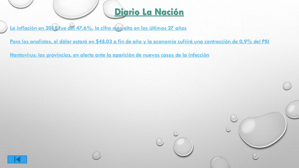 Diario La Nación La inflación en 2018 fue del 47,6%, la cifra más alta en los últimos 27 años.