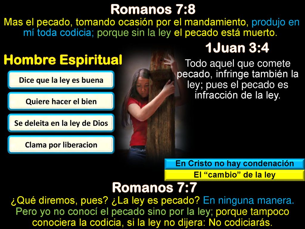 Se deleita en la ley de Dios En Cristo no hay condenación