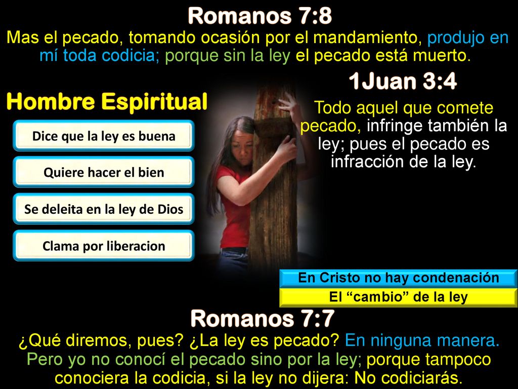 Se deleita en la ley de Dios En Cristo no hay condenación