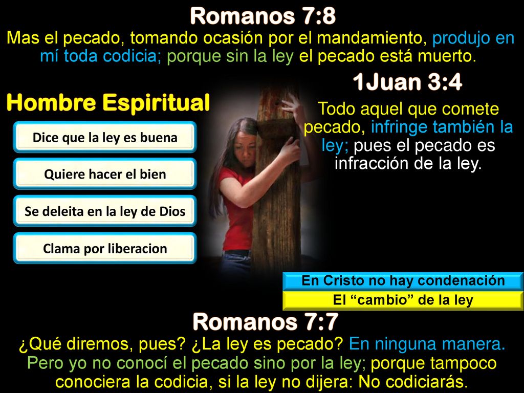 Se deleita en la ley de Dios En Cristo no hay condenación