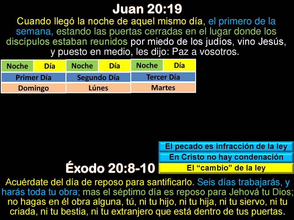 El pecado es infracción de la ley En Cristo no hay condenación