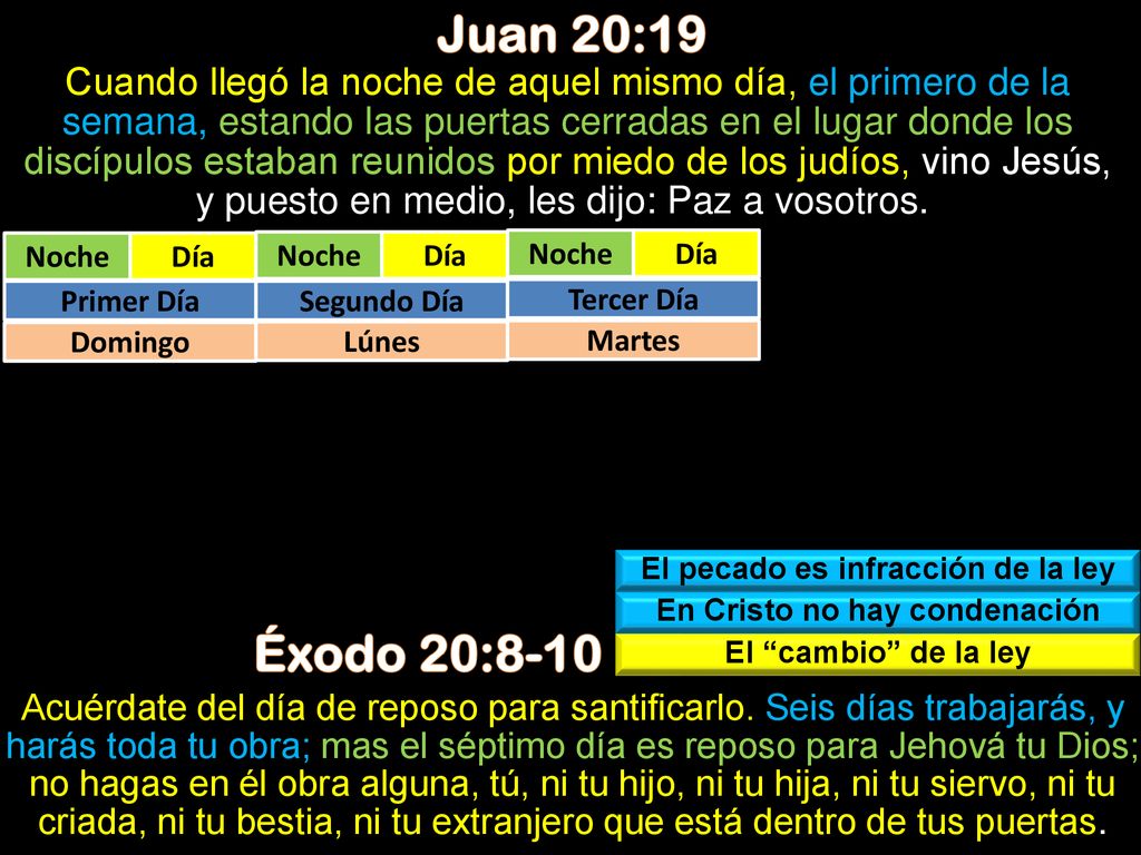 El pecado es infracción de la ley En Cristo no hay condenación