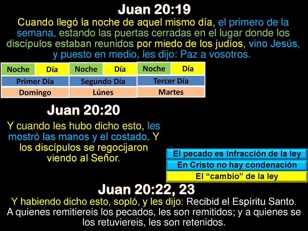 El pecado es infracción de la ley En Cristo no hay condenación
