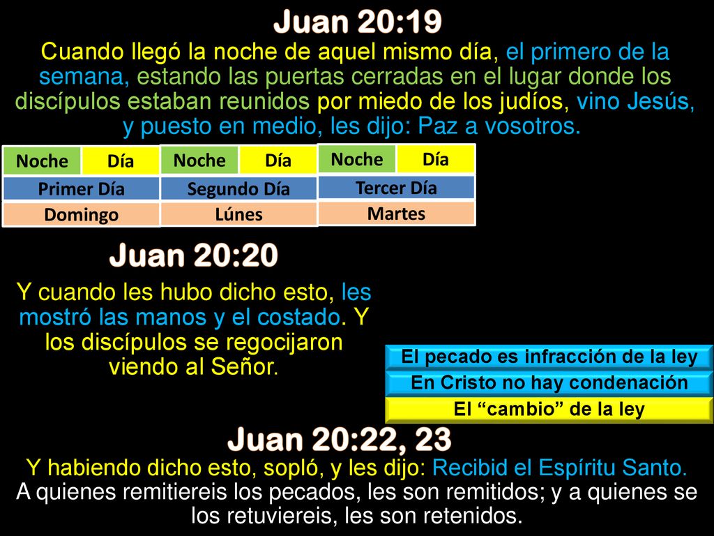 El pecado es infracción de la ley En Cristo no hay condenación