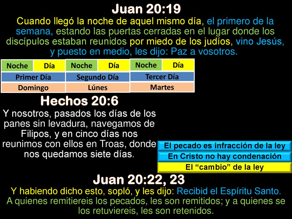 El pecado es infracción de la ley En Cristo no hay condenación