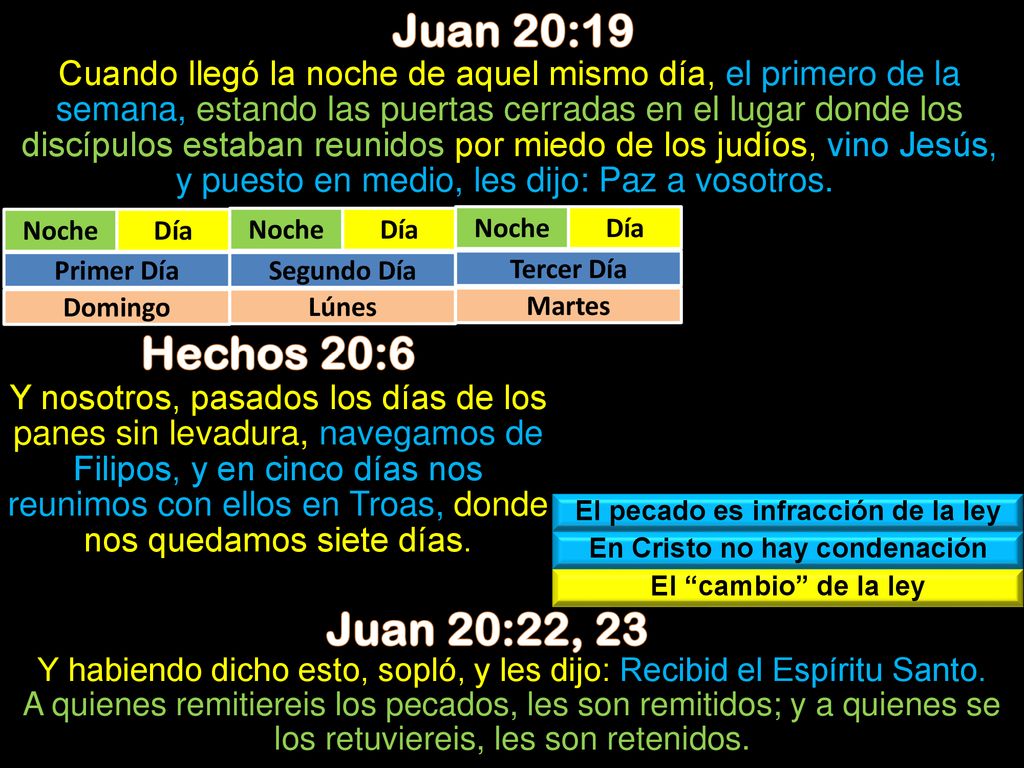 El pecado es infracción de la ley En Cristo no hay condenación