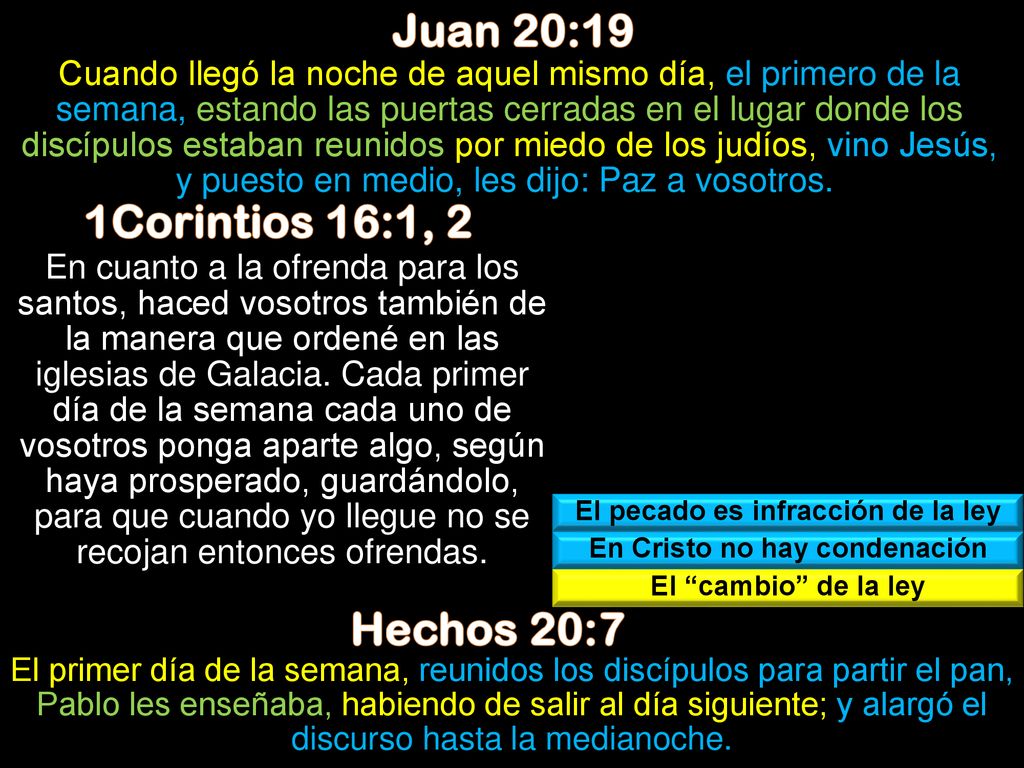 El pecado es infracción de la ley En Cristo no hay condenación