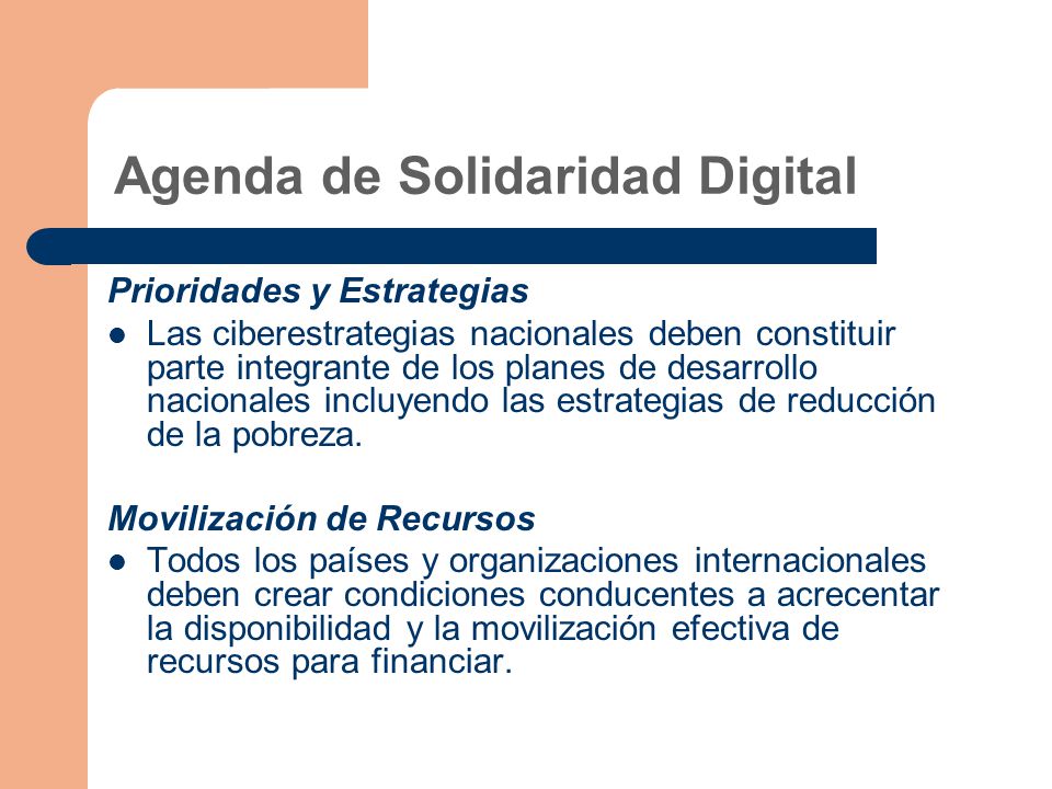 Agenda de Solidaridad Digital