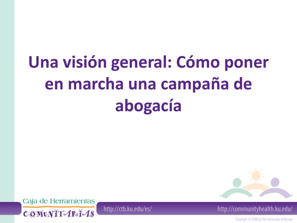 Una visión general: Cómo poner en marcha una campaña de abogacía