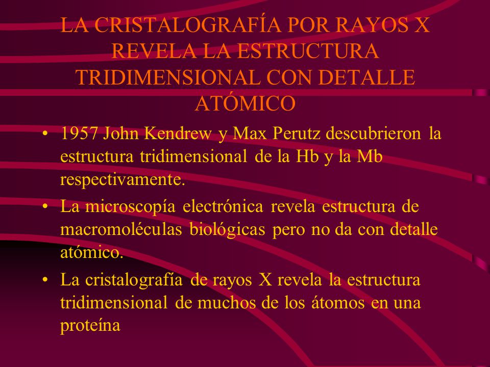 LA CRISTALOGRAFÍA POR RAYOS X REVELA LA ESTRUCTURA TRIDIMENSIONAL CON DETALLE ATÓMICO