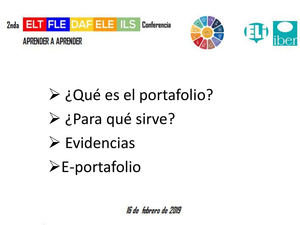 ¿Qué es el portafolio ¿Para qué sirve Evidencias E-portafolio