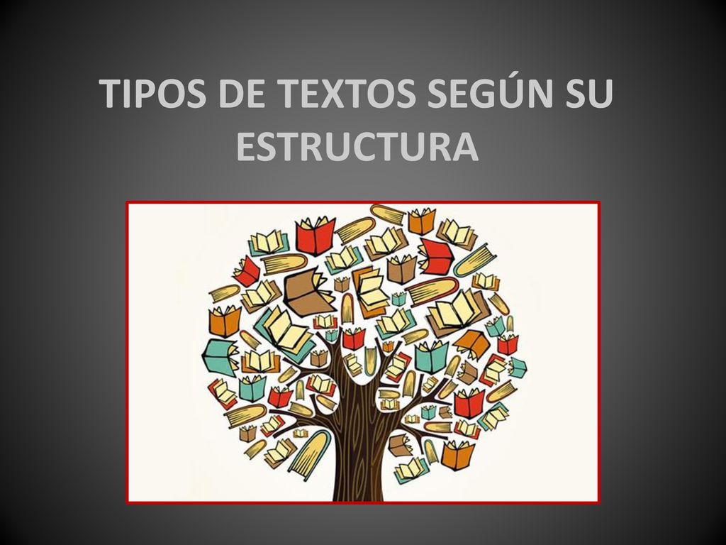 TIPOS DE TEXTOS SEGÚN SU ESTRUCTURA