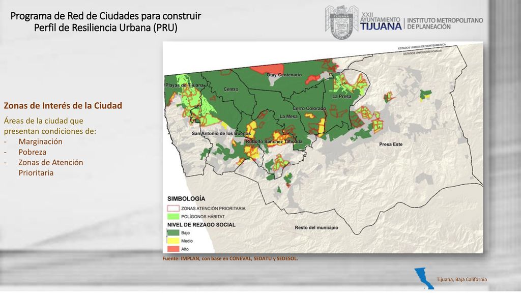 Programa de Red de Ciudades para construir Perfil de Resiliencia Urbana (PRU)
