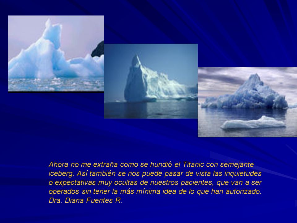 Ahora no me extraña como se hundió el Titanic con semejante iceberg