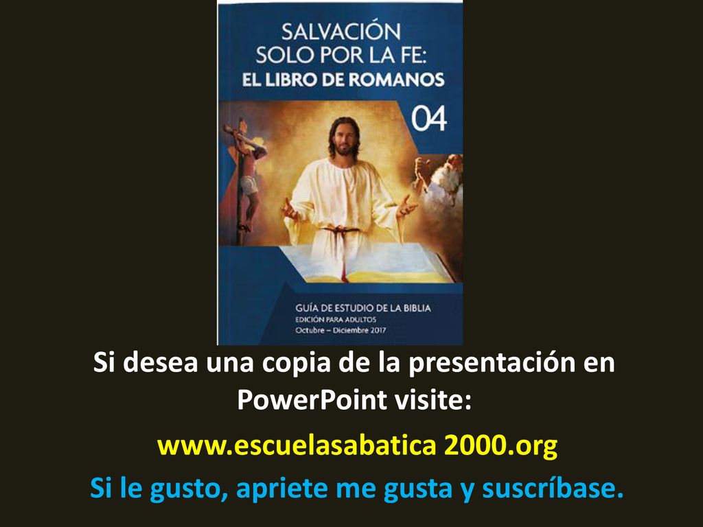 Si desea una copia de la presentación en PowerPoint visite: