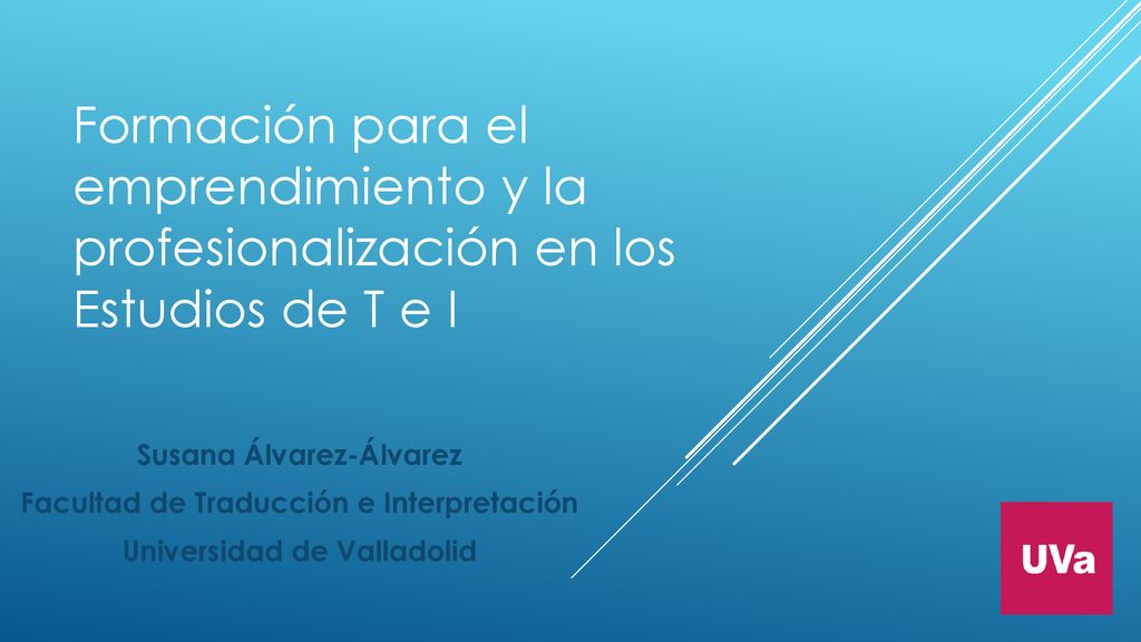 Formación para el emprendimiento y la profesionalización en los Estudios de T e I