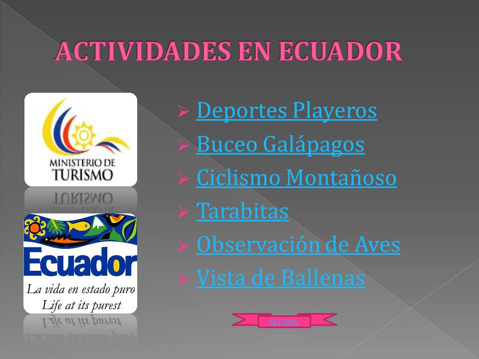ACTIVIDADES EN ECUADOR