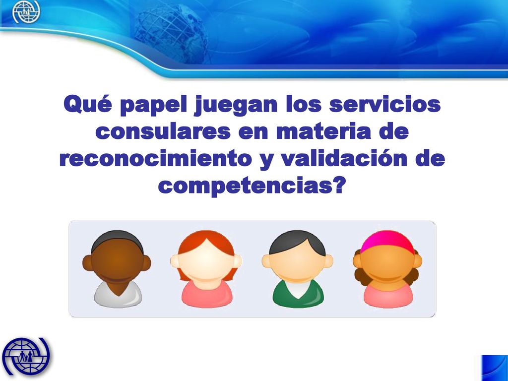 Qué papel juegan los servicios consulares en materia de reconocimiento y validación de competencias