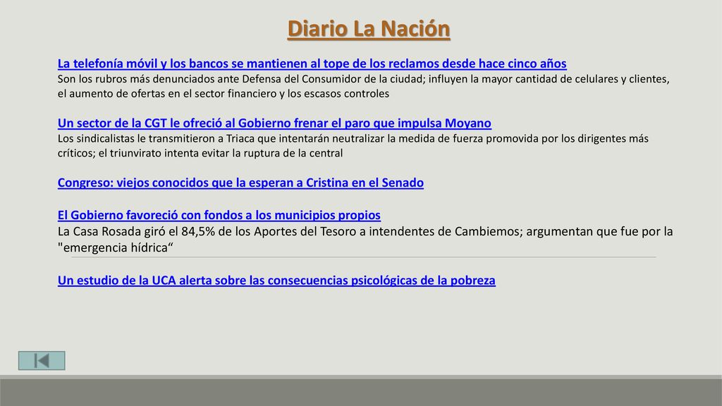 Diario La Nación La telefonía móvil y los bancos se mantienen al tope de los reclamos desde hace cinco años.