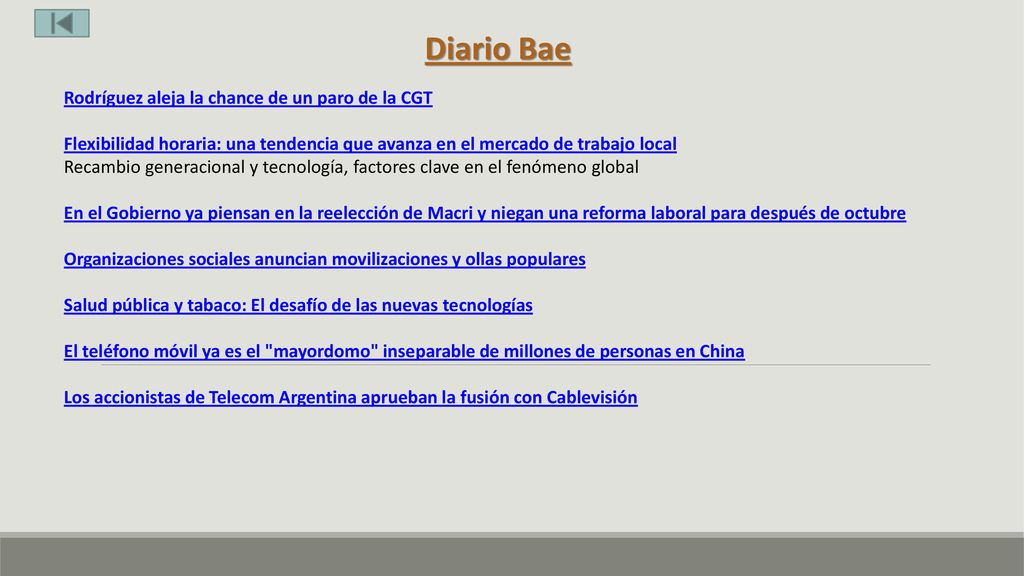 Diario Bae Rodríguez aleja la chance de un paro de la CGT