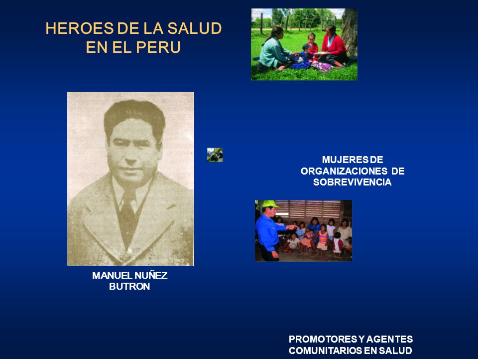 HEROES DE LA SALUD EN EL PERU
