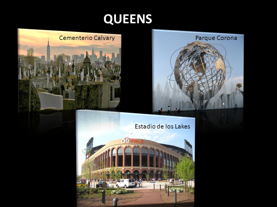 QUEENS Cementerio Calvary Parque Corona Estadio de los Lakes