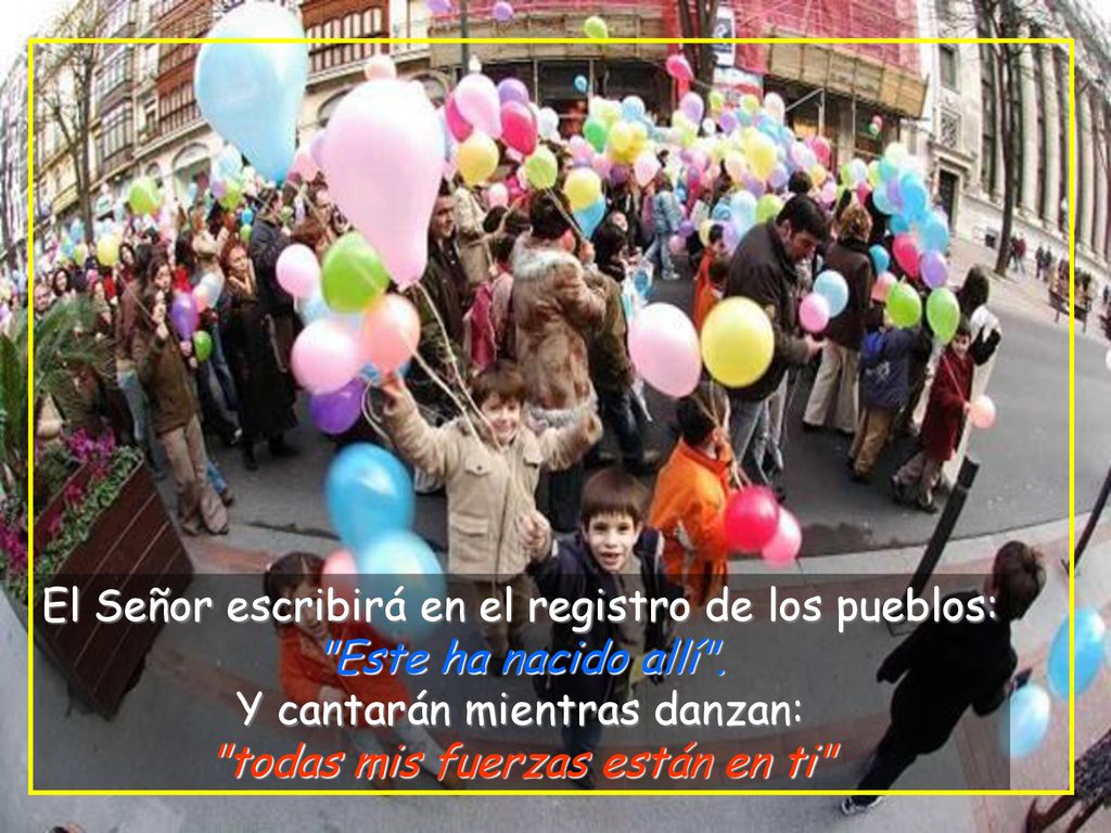 El Señor escribirá en el registro de los pueblos: