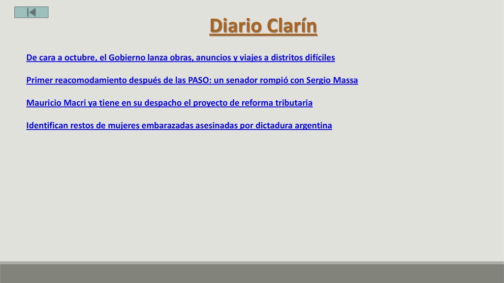 Diario Clarín De cara a octubre, el Gobierno lanza obras, anuncios y viajes a distritos difíciles.